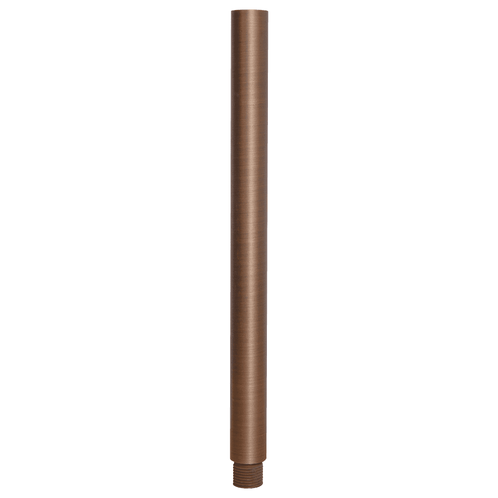 BPE - Brass Post Extension 6", 12" or 24" for Brass Path/Spot Light Fixtures