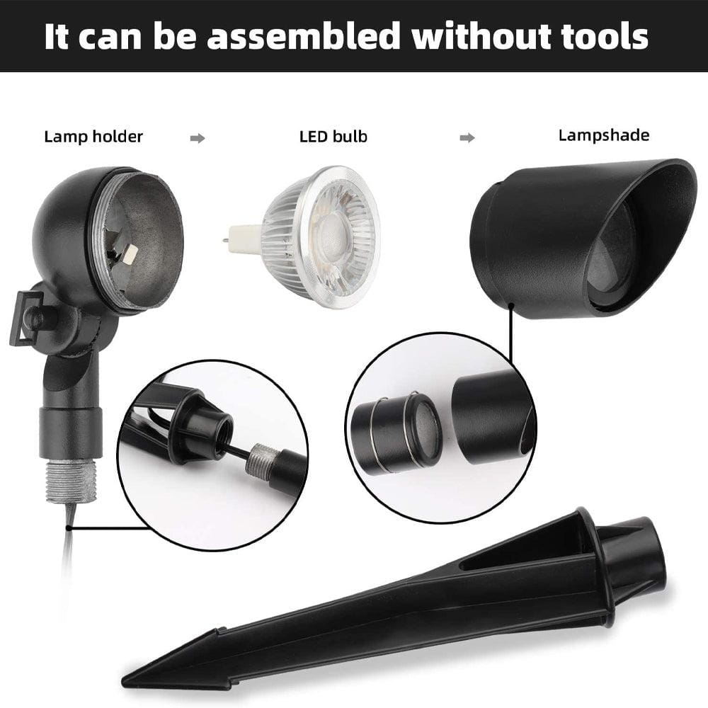 DL01 Low Voltage Directional LED Outdoor Spotlight