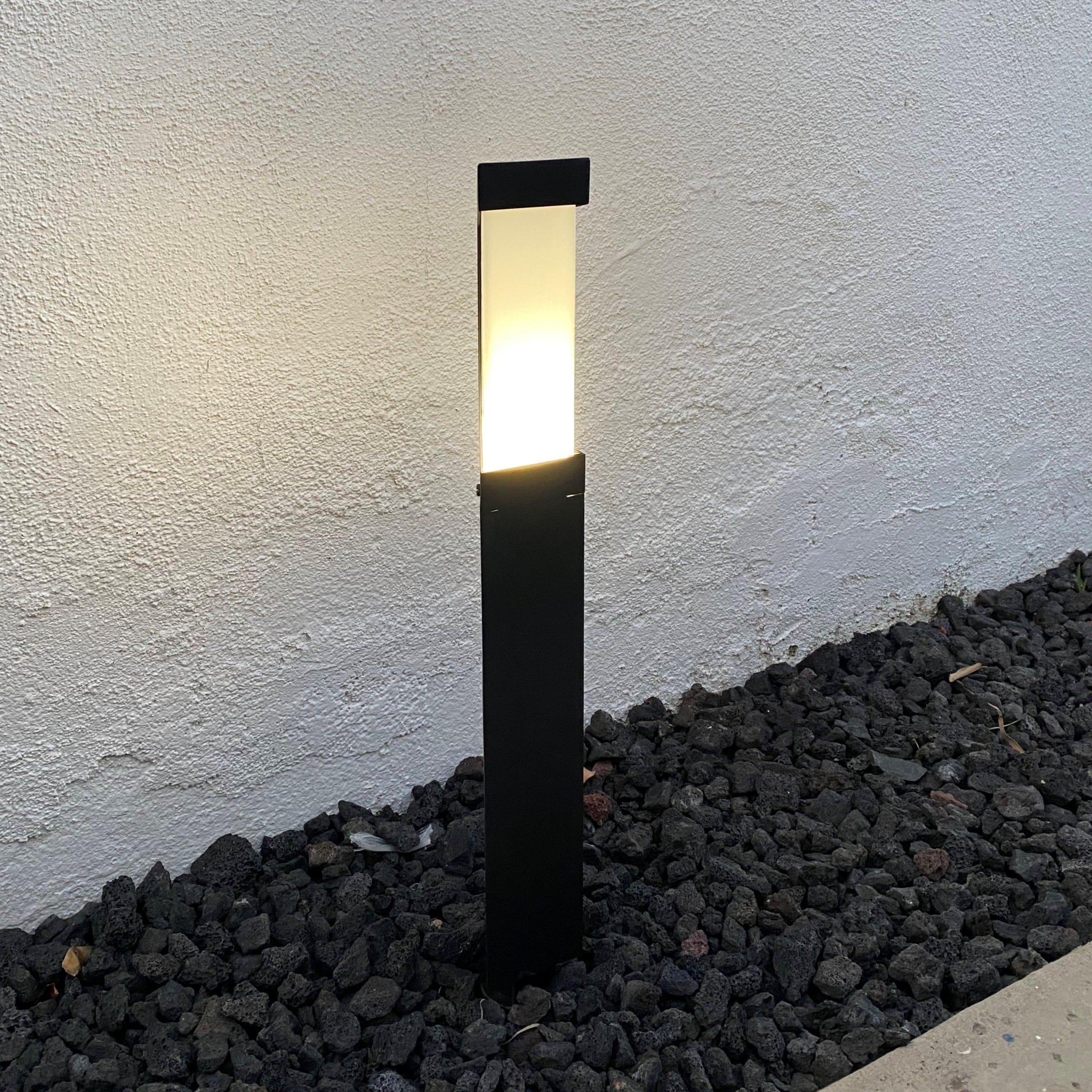 Lucide Solid Brass Bollard Path Light Low Voltage Outdoor Landscape Lighting