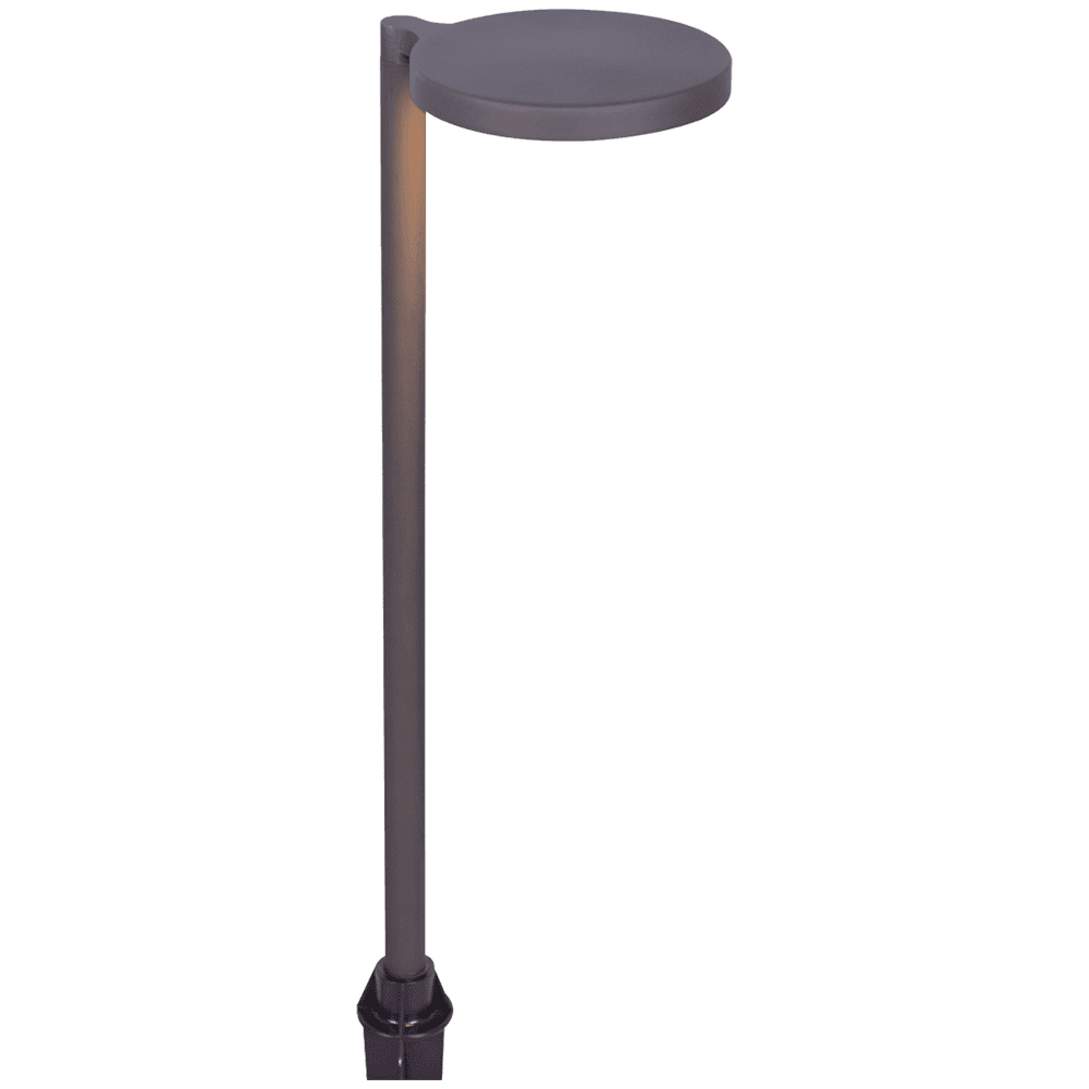LP001 12V 4W LED Shallow Shade Mid Century Circle Top Bollard Path Light