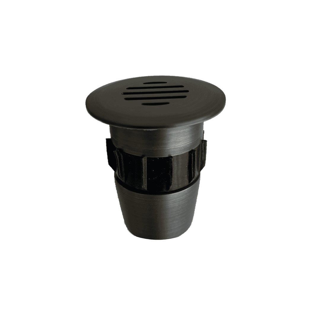Luffa Louvered Solid Cast Brass Mini In-ground / Deck / Recessed Light Low Voltage Outdoor Landscape Lighting
