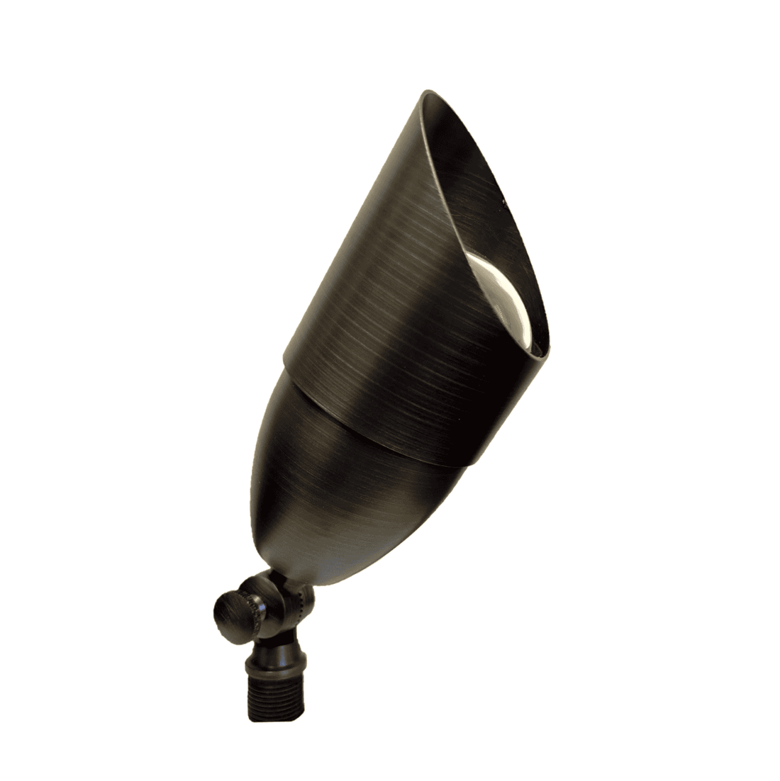 Nouve Elysee Solid Brass Spot Light Natural Bronze Low Voltage Outdoor Landscape Lighting