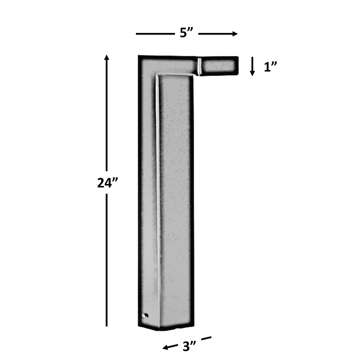Persee Solid Brass Contemporary Pathway Light Low Voltage Outdoor Landscape Lighting
