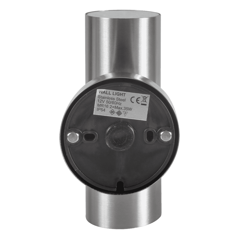 SCS06 LED Stainless Steel Cylinder Up Down Light 2 Directional Sconce Lighting