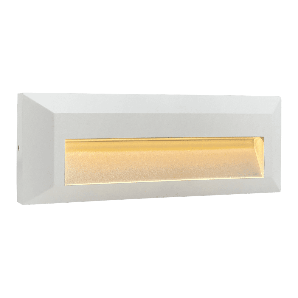 STA04 8W Low Voltage Cast Aluminum Rectangular Surface Mount LED Step or Deck Light