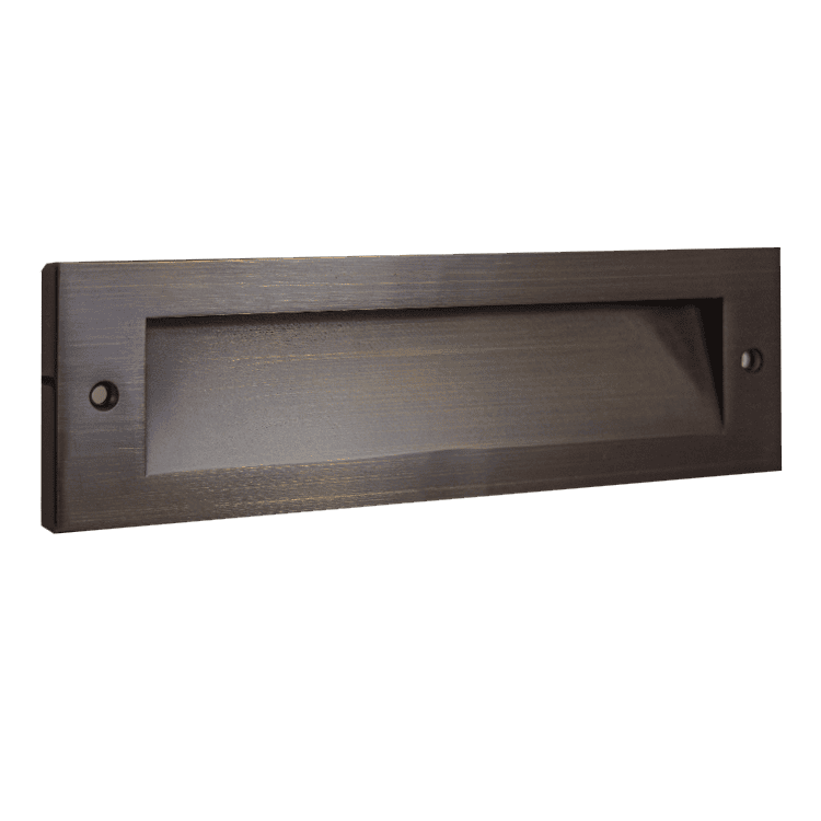 STB18 3W LED Cast Brass Outdoor Horizontal Modern Step Light Low Voltage Lighting