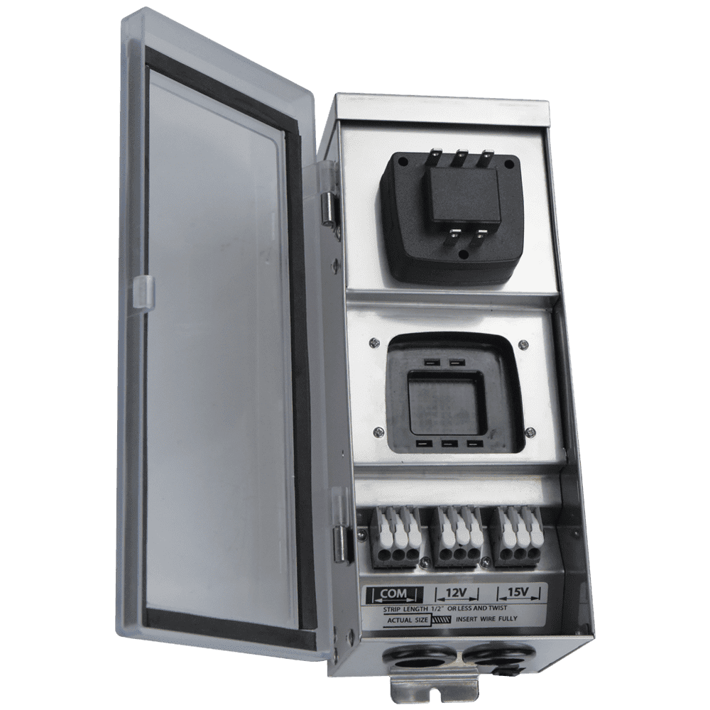 STSW300 300W Digital Smart WIFI 12V, 15V Low Voltage Transformer with Photocell & Timer IP65