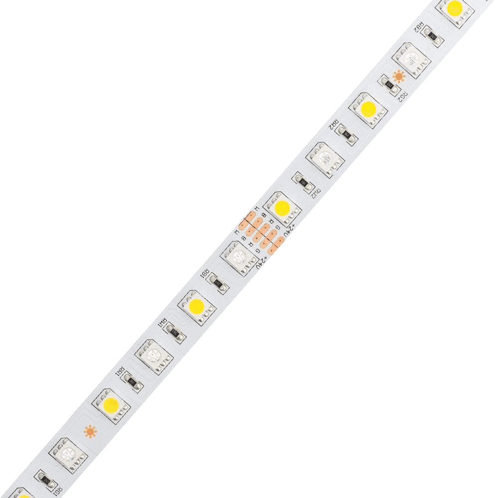 Strip Light RGBW 5050 4.5W/ft DC24V Low Voltage LED Outdoor IP65 UL SMD Tape Light
