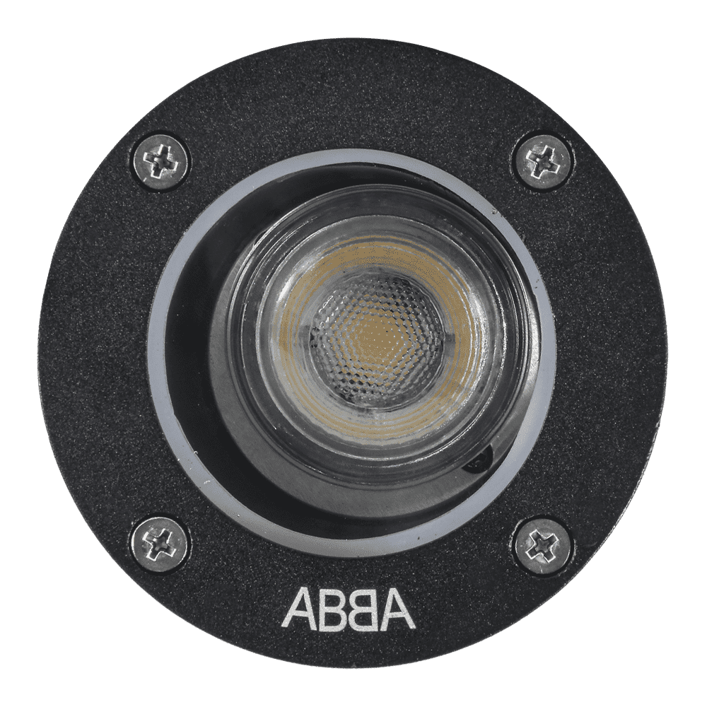 UNA07 Cast Aluminum Low Voltage Round LED In-ground Well Light IP65 Waterproof