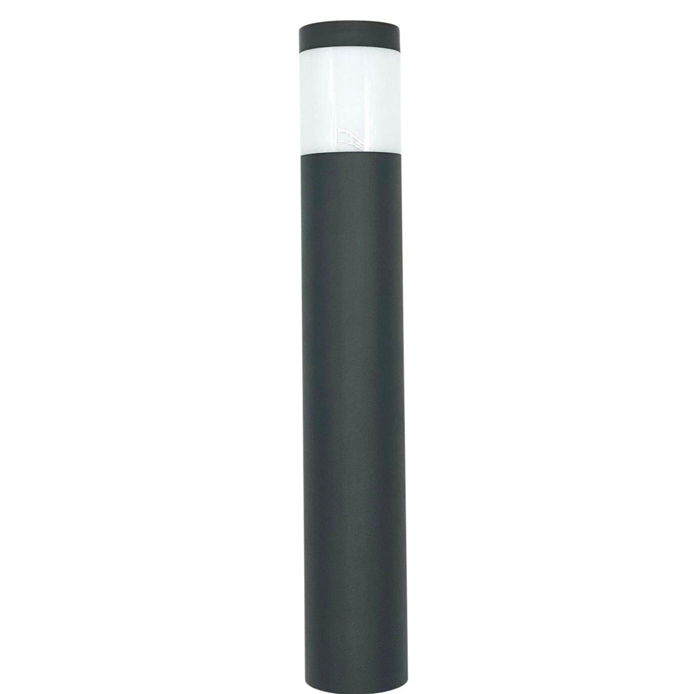 Brutus 15" Black Brass Bollard Light Low Voltage Outdoor Lighting