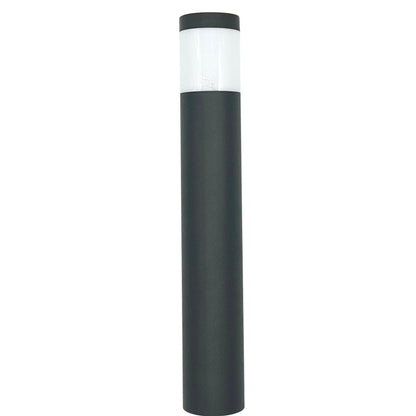 Brutus 15" Black Brass Bollard Light Low Voltage Outdoor Lighting