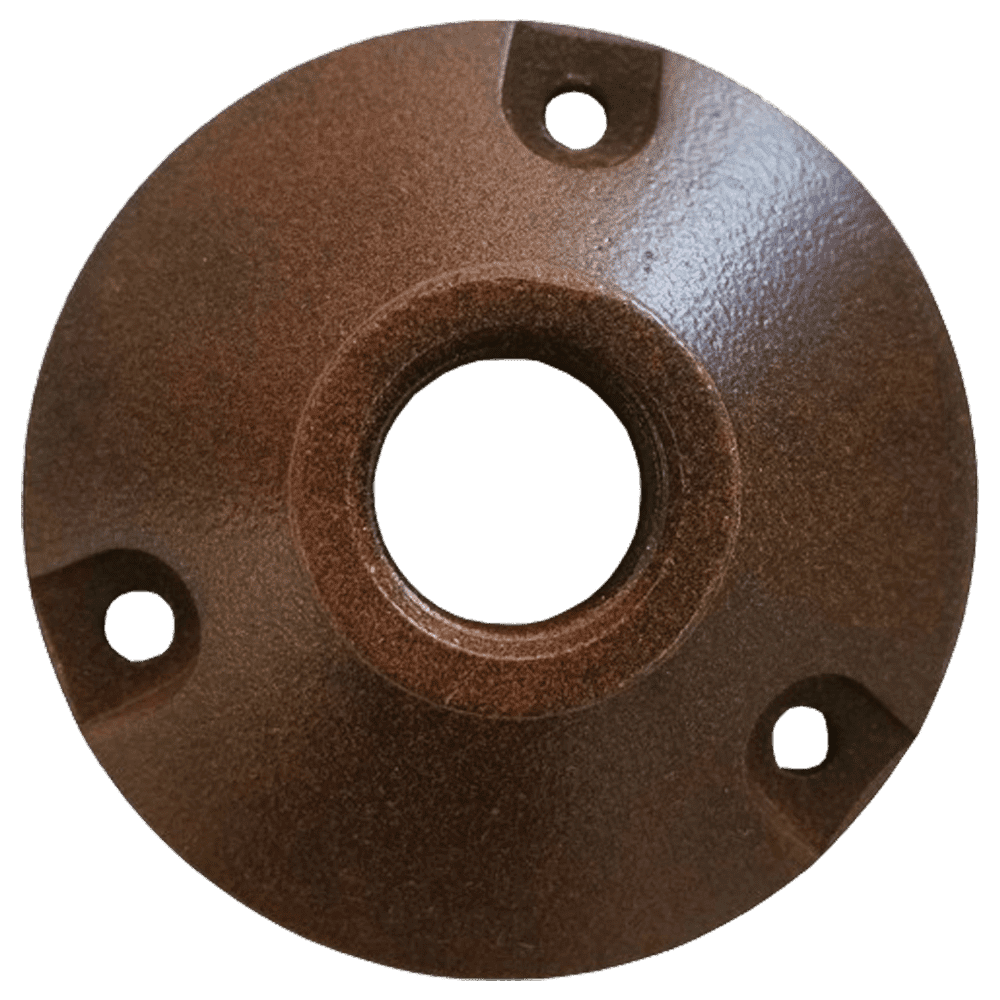 AP1 Aluminum Surface Mount Round Bracket for Landscape Lighting Fixture