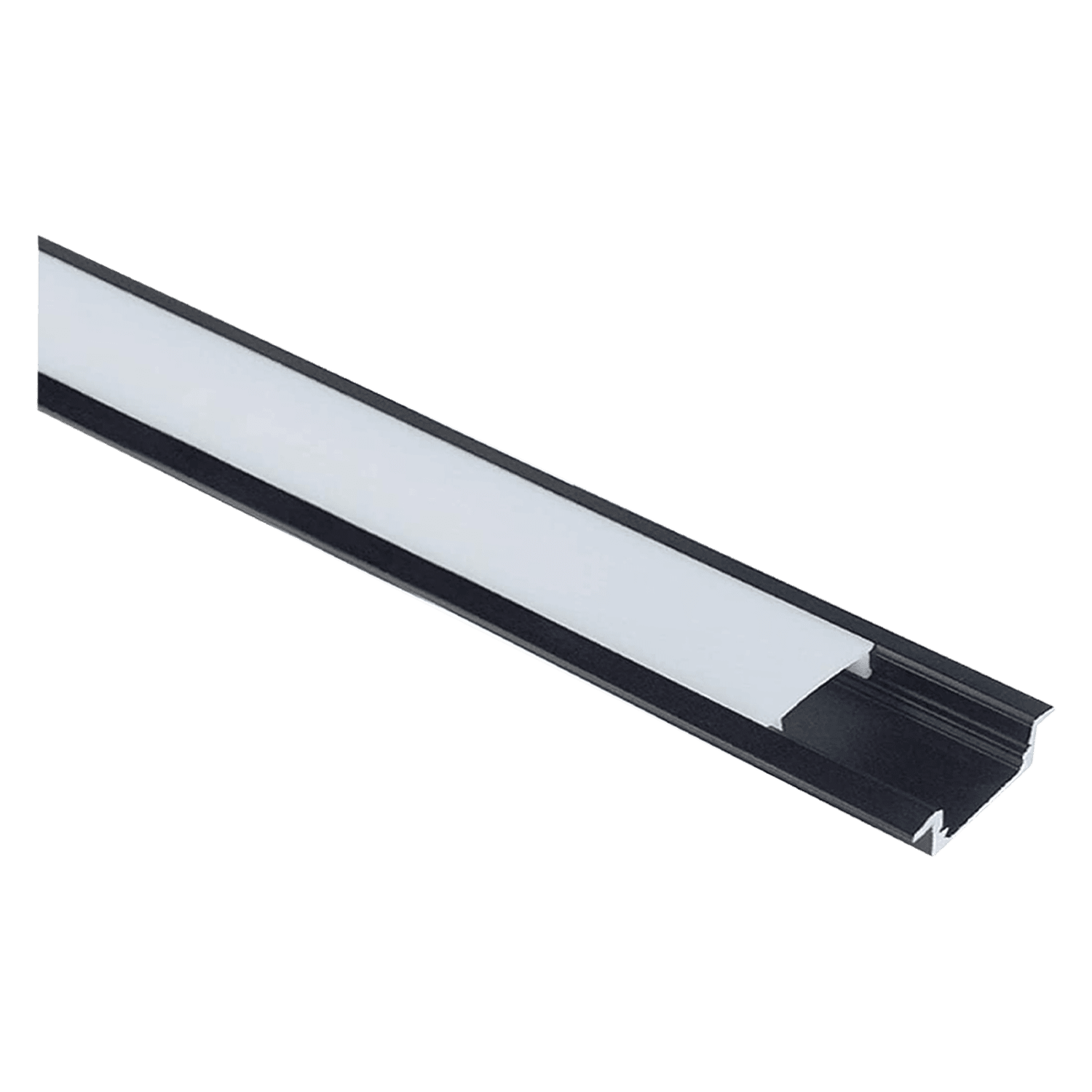 AP44M Rectangular 8 ft Aluminum Channel 10 Pack LED Strip Light Cover End Caps
