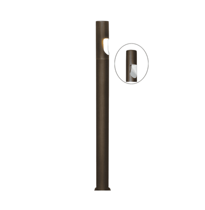 Baton Cast Solid Brass Path Light Landscape Lighting