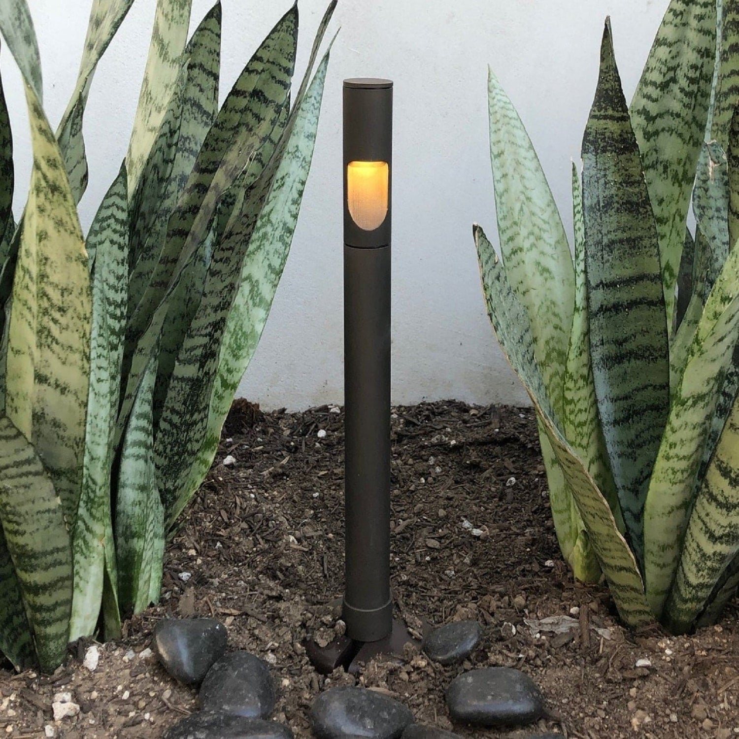 Baton Cast Solid Brass Path Light Landscape Lighting