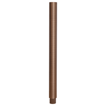 BPE - Brass Post Extension 6", 12" or 24" for Brass Path/Spot Light Fixtures