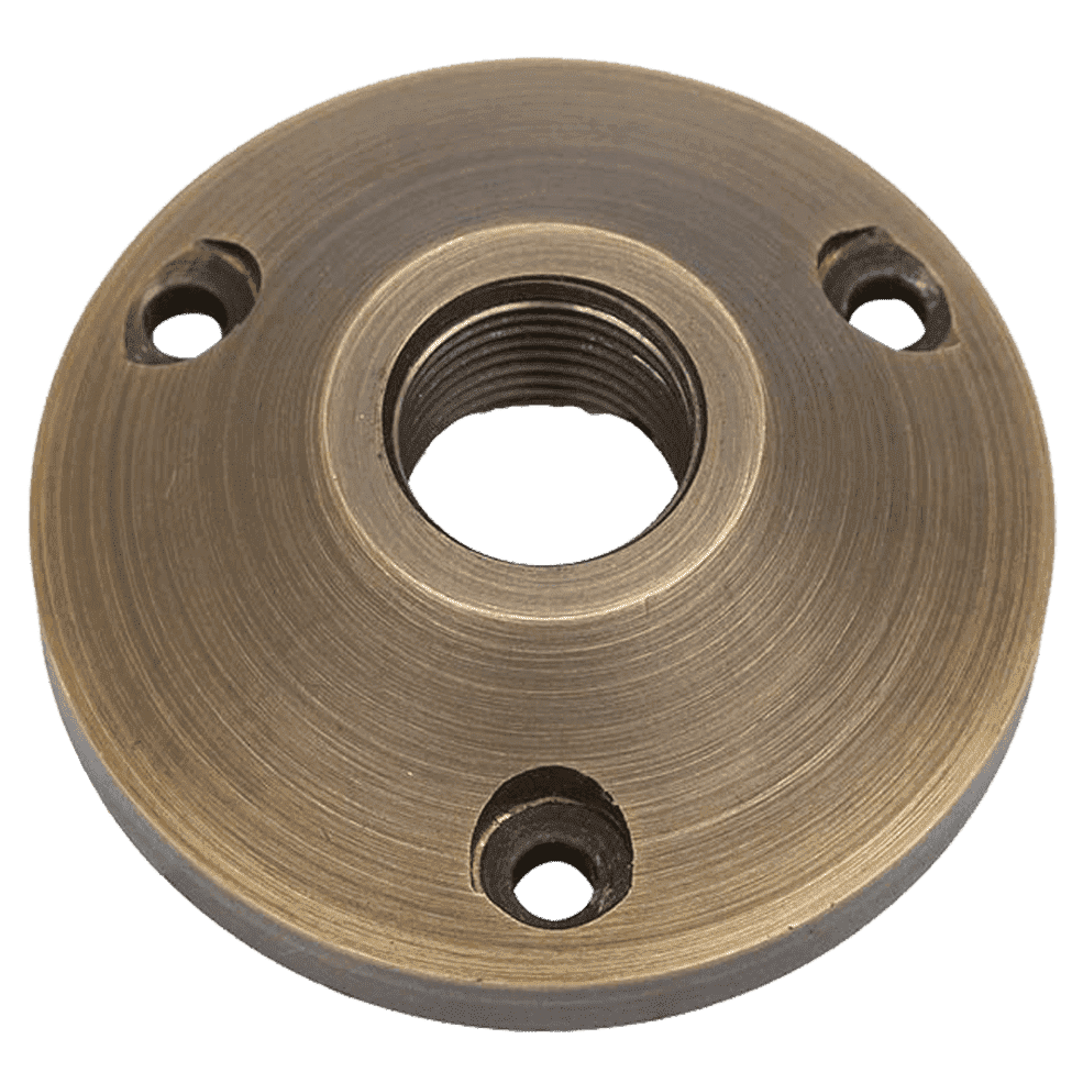 BP1 Brass Surface Mount Round Bracket for Landscape Lighting Fixture