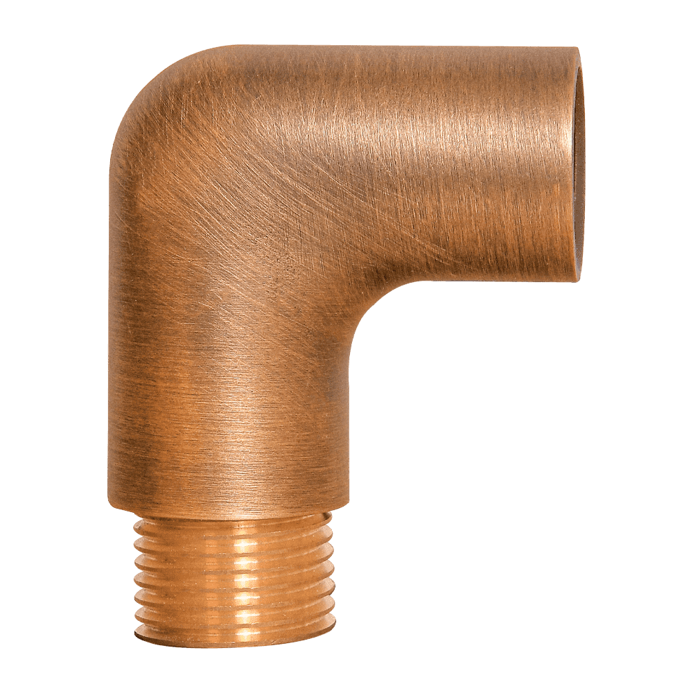 BRL2 - Brass 90° Coupling Accessory for Post/Path Light Fixtures