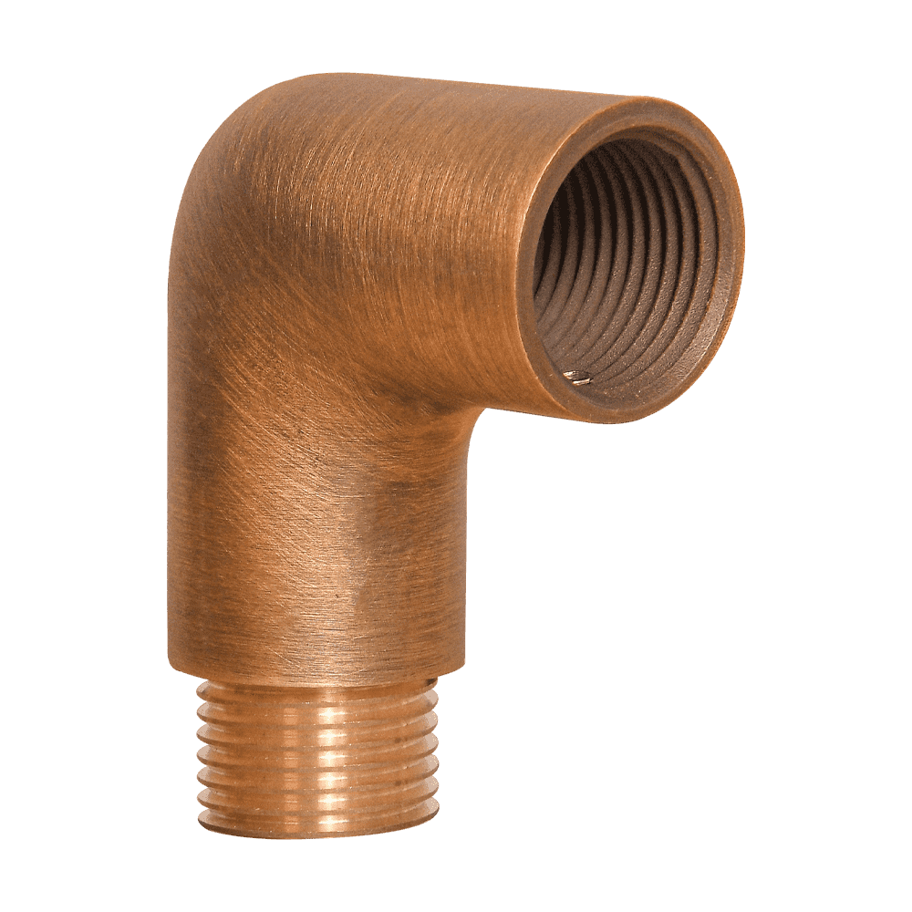 BRL2 - Brass 90° Coupling Accessory for Post/Path Light Fixtures