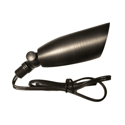 Balle Solid Cast Brass Spot Light Natural Bronze Low Voltage Outdoor Lighting