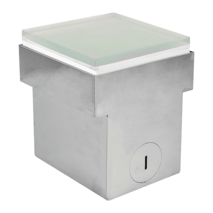 CRG30 Low Voltage In Ground RGB or WW LED Brick Paver Light Square IP67 Waterproof