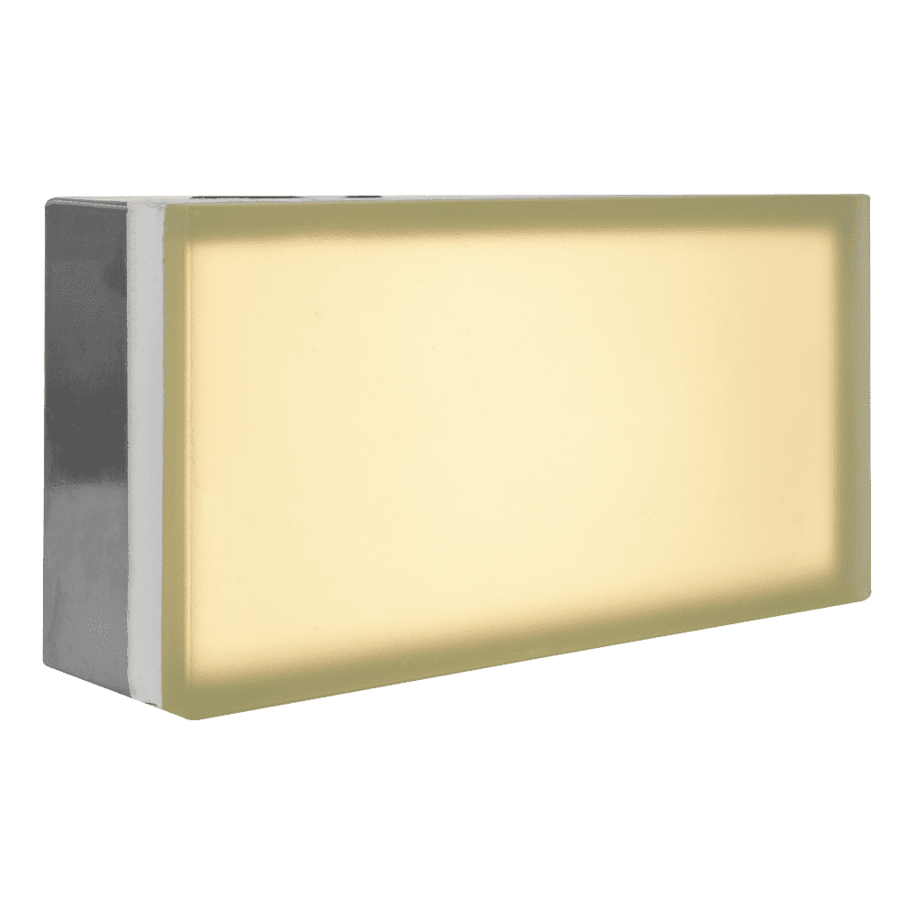 CRG31 Low Voltage In Ground RGB or WW LED Brick Paver Light Rectangle IP67 Waterproof