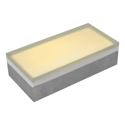 CRG31 Low Voltage In Ground RGB or WW LED Brick Paver Light Rectangle IP67 Waterproof
