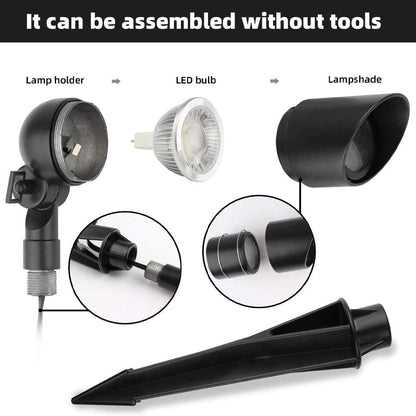 DL01 Low Voltage Directional LED Outdoor Spotlight