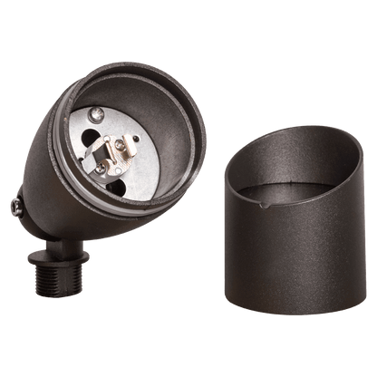 DL06 Low Voltage LED Smooth Bullet Directional Outdoor Spotlight