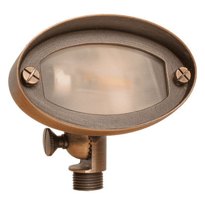 FPB03 Brass Oval LED Directional Flood Light Adjustable Lighting