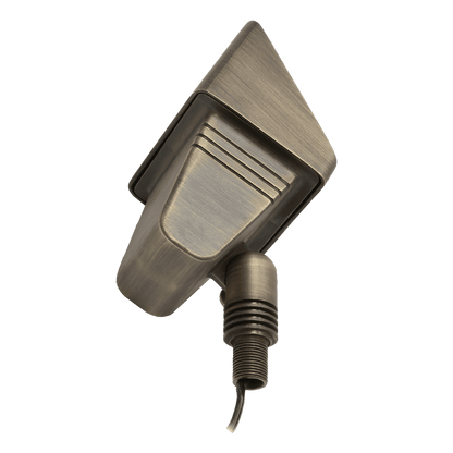 FPB05 Cast Brass Rectangular LED Directional Flood Light Adjustable Landscape Lighting