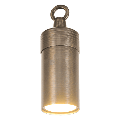 HLB01 12V LED Low Voltage Brass Cylinder Pendant Light Hanging Downlight Fixture