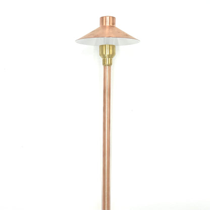 Tulay BH 18" Copper Path Light Low Voltage Landscape Lighting