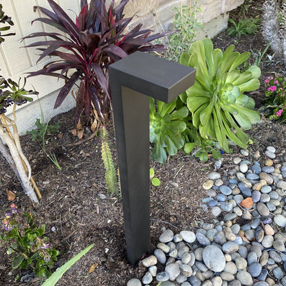 Persee Solid Brass Contemporary Pathway Light Low Voltage Outdoor Landscape Lighting
