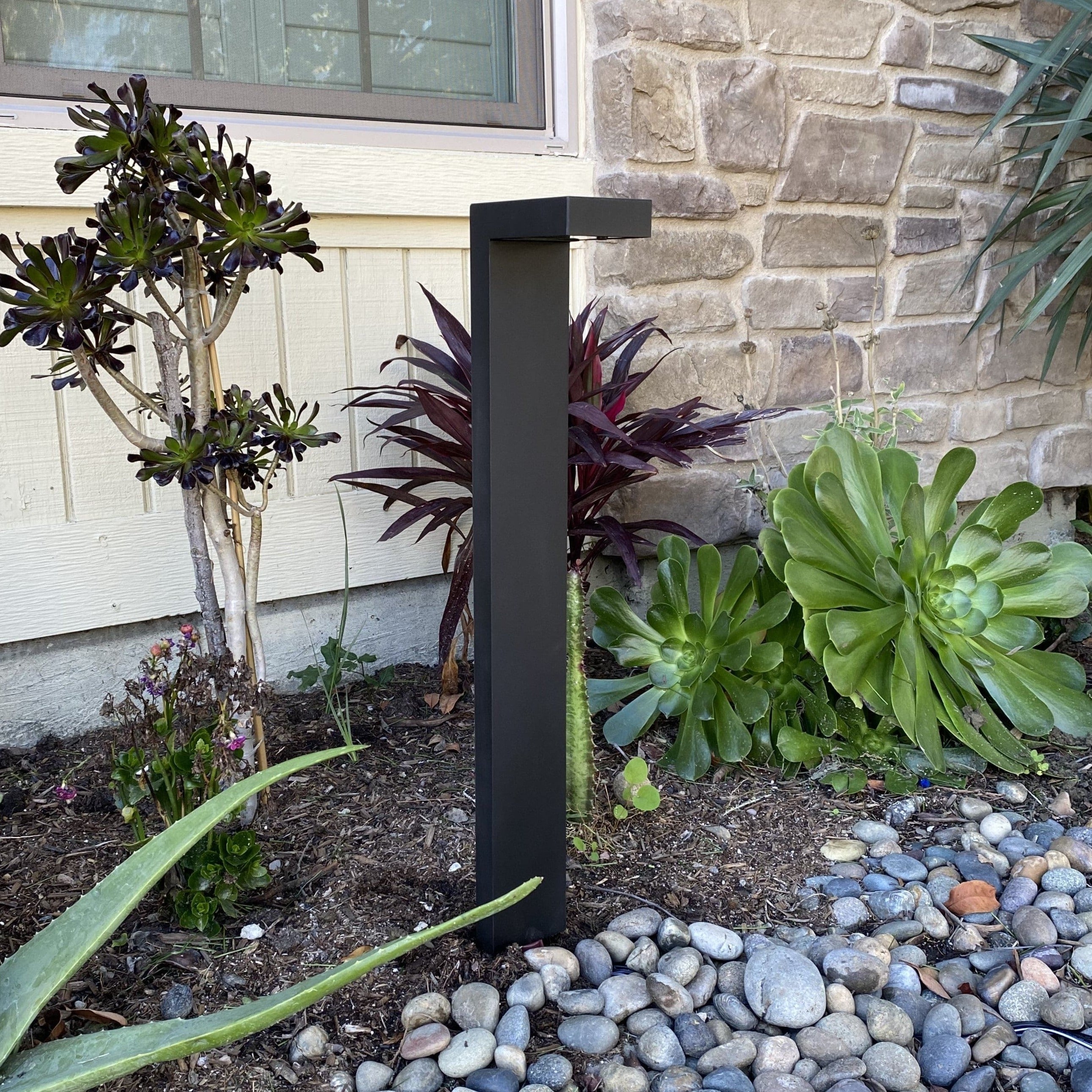Persee Solid Brass Contemporary Pathway Light Low Voltage Outdoor Landscape Lighting