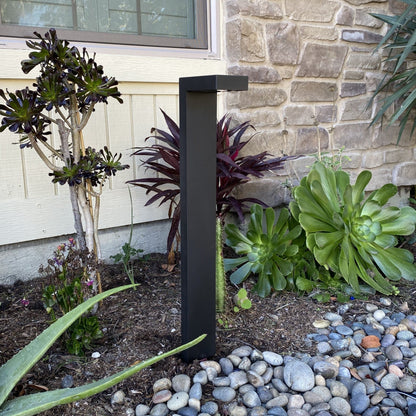 Persee Solid Brass Contemporary Pathway Light Low Voltage Outdoor Landscape Lighting