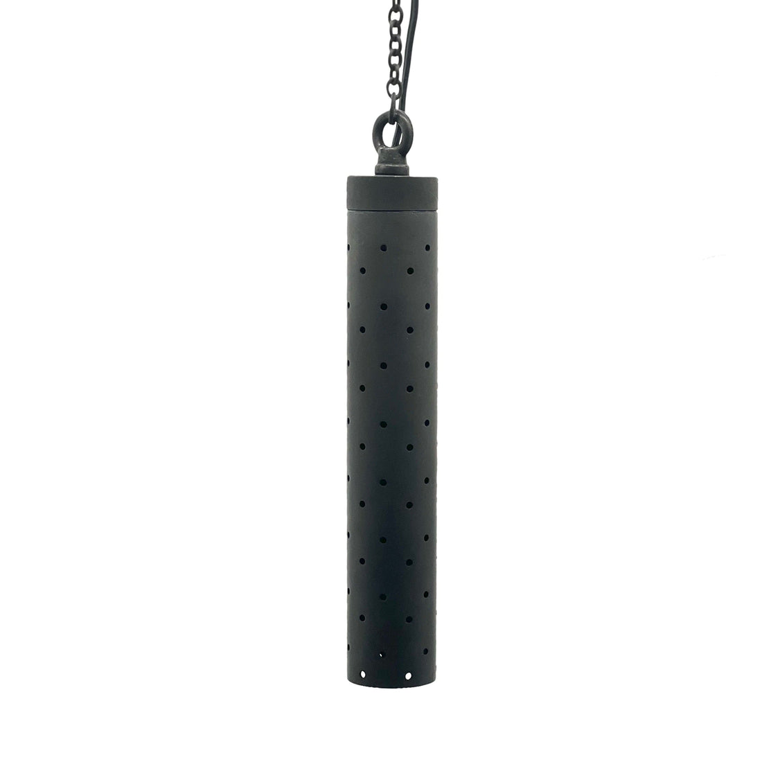 Stelvio Black Cast Brass Hanging Pendant Light Low Voltage Outdoor Lighting