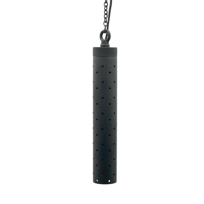 Stelvio Black Cast Brass Hanging Pendant Light Low Voltage Outdoor Lighting