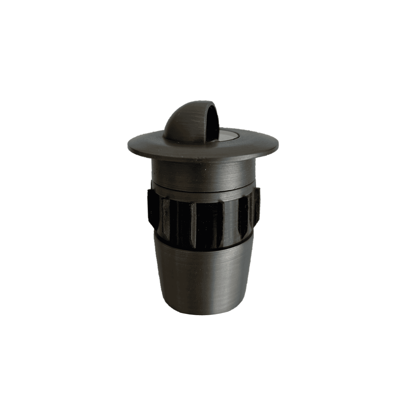 LaCire Deck Cover Solid Cast Brass Mini In-Ground Deck Light Low Voltage Outdoor Lighting