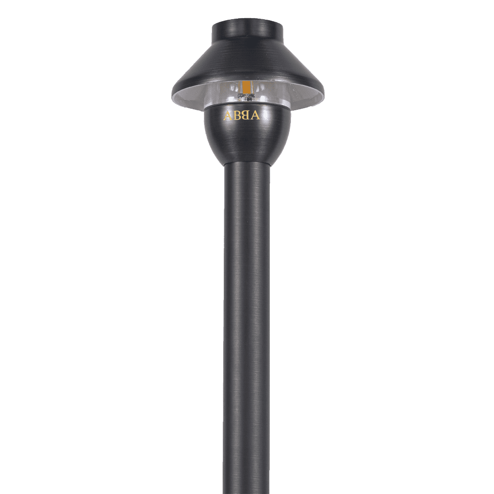 PLB01 12V G4 Snub Low Voltage Heavy Duty Cast Brass Outdoor LED Pathway Light