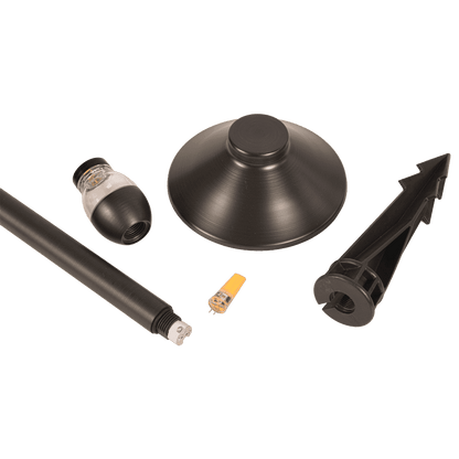 PLB02 Outdoor Garden Pathway Light | Low Voltage Brass Path Light