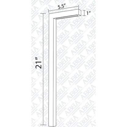 PLB10 LED Brass L-Shaped Low Voltage Landscape Lighting Pathway Light