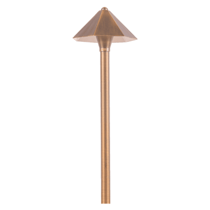 PLB11 Brass LED Low Voltage Pathway Outdoor Lighting Landscape Fixture