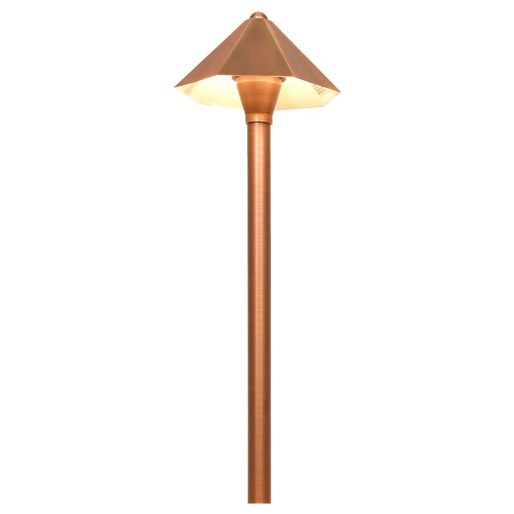 PLB11 Brass LED Low Voltage Pathway Outdoor Lighting Landscape Fixture