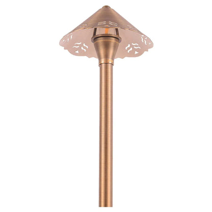 PLB12 Brass LED Low Voltage Pathway Outdoor Lighting Landscape Fixture