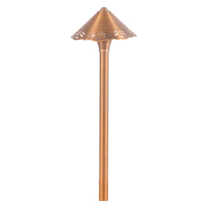 PLB12 Brass LED Low Voltage Pathway Outdoor Lighting Landscape Fixture