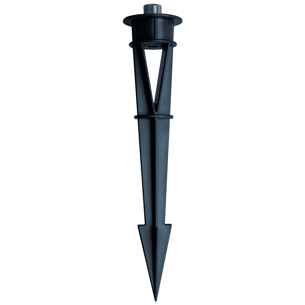 PS2 Heavy Duty ABS Plastic Spike for Landscape Lighting Fixtures