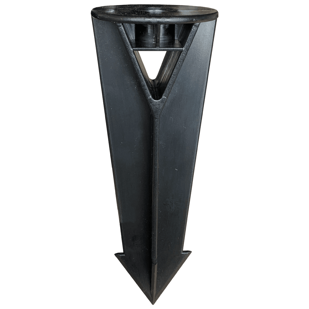 PS1 Heavy Duty 1/2" ABS Plastic Spike for Landscape Lighting Fixtures