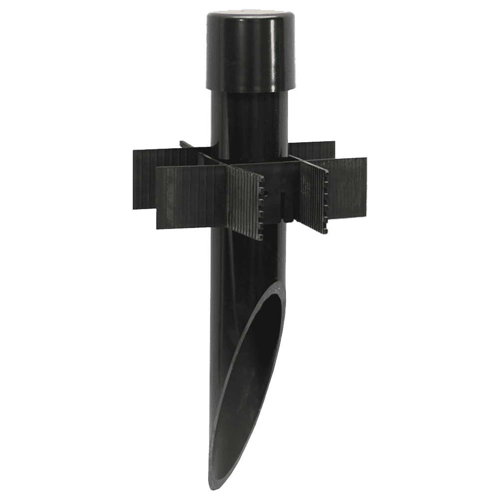 PV51 Heavy Duty PermaPost PVC Post with Cap for Landscape Lighting Fixtures