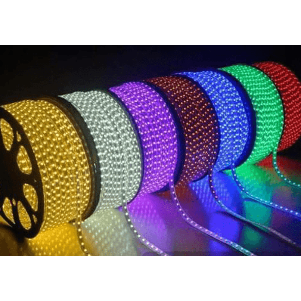 RL100 LED Low Voltage Rope Lights Outdoor IP65 3000K, 5000K, Multi Color RGB, Pink, Purple, Red, Yellow, Blue, Green
